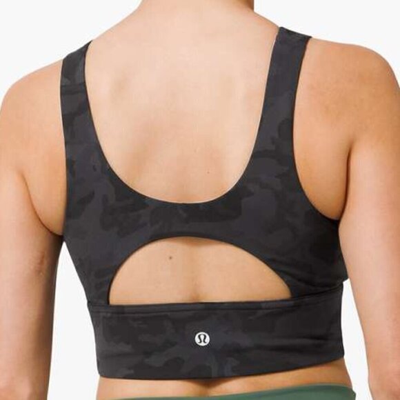 Lululemon Stronger As One Long Line Bra *Medium Support, C/D Cup - 6 Camo - Picture 2 of 6